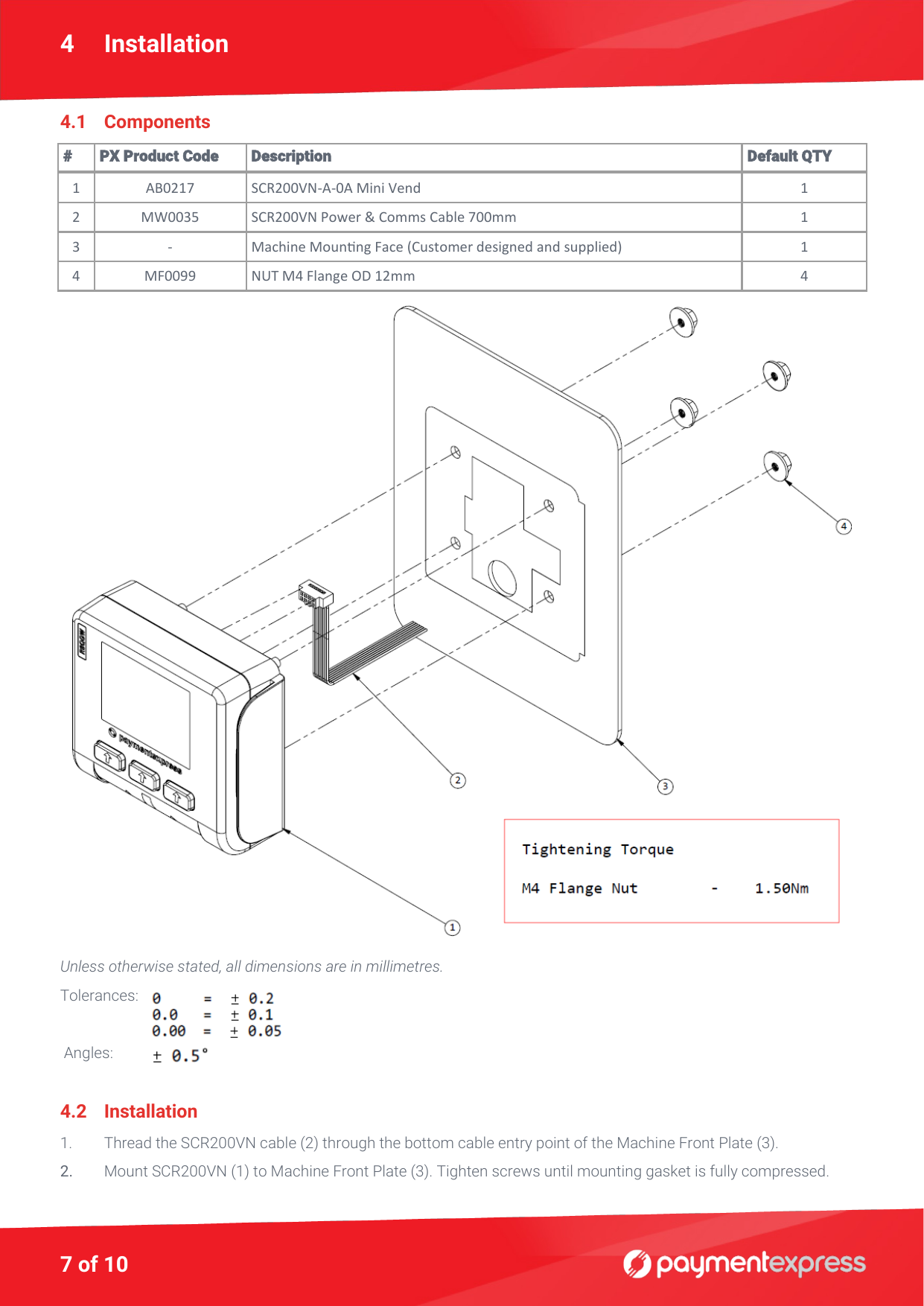 Page 11 of Windcave SCR200VN Secure Payment Terminal with NFC Transmitter User Manual 