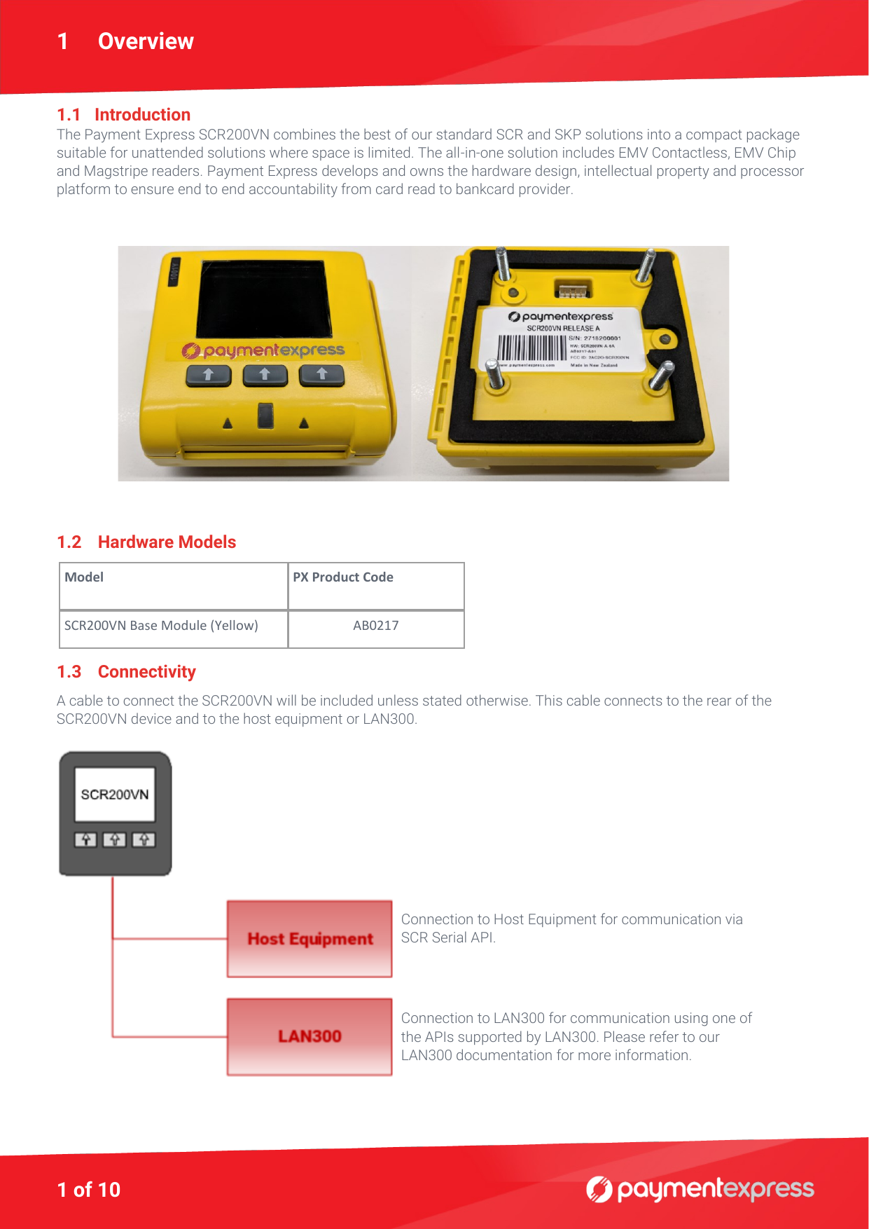 Page 5 of Windcave SCR200VN Secure Payment Terminal with NFC Transmitter User Manual 