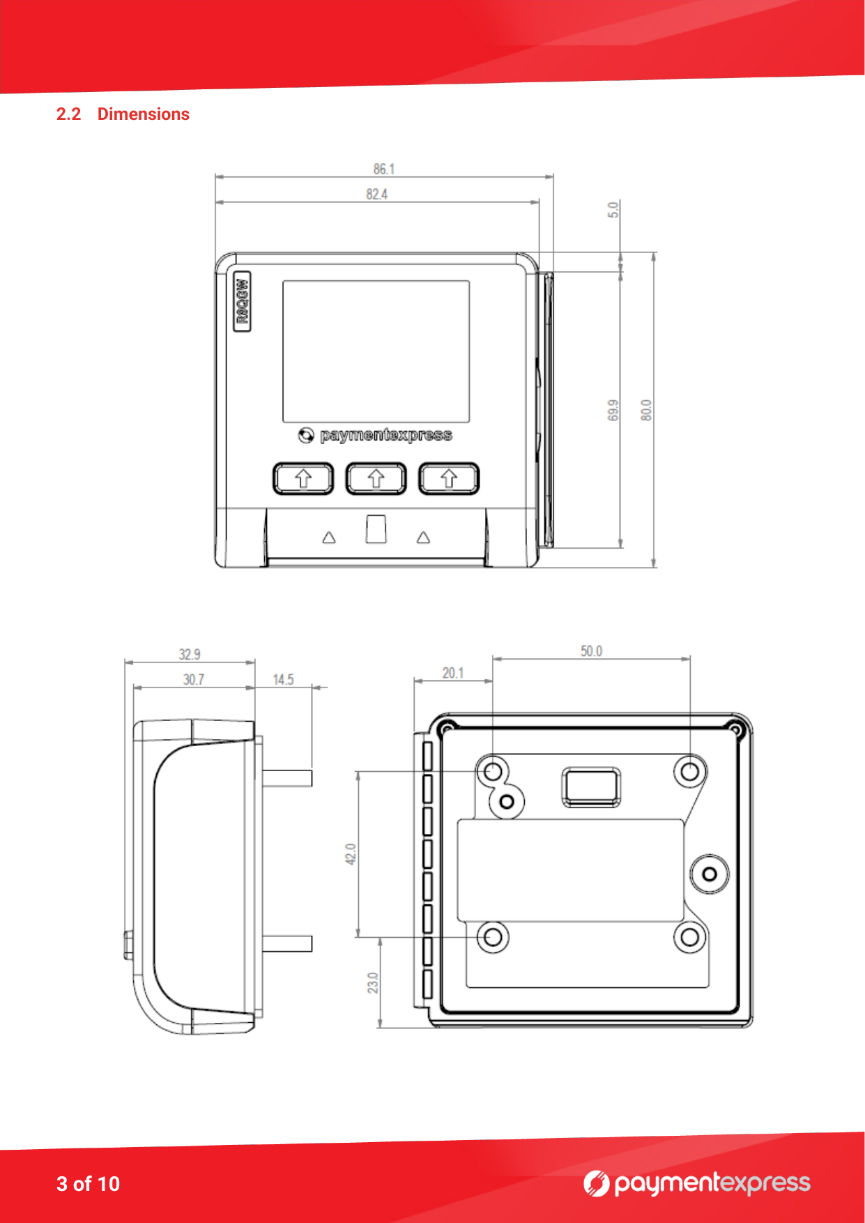 Page 7 of Windcave SCR200VN Secure Payment Terminal with NFC Transmitter User Manual 