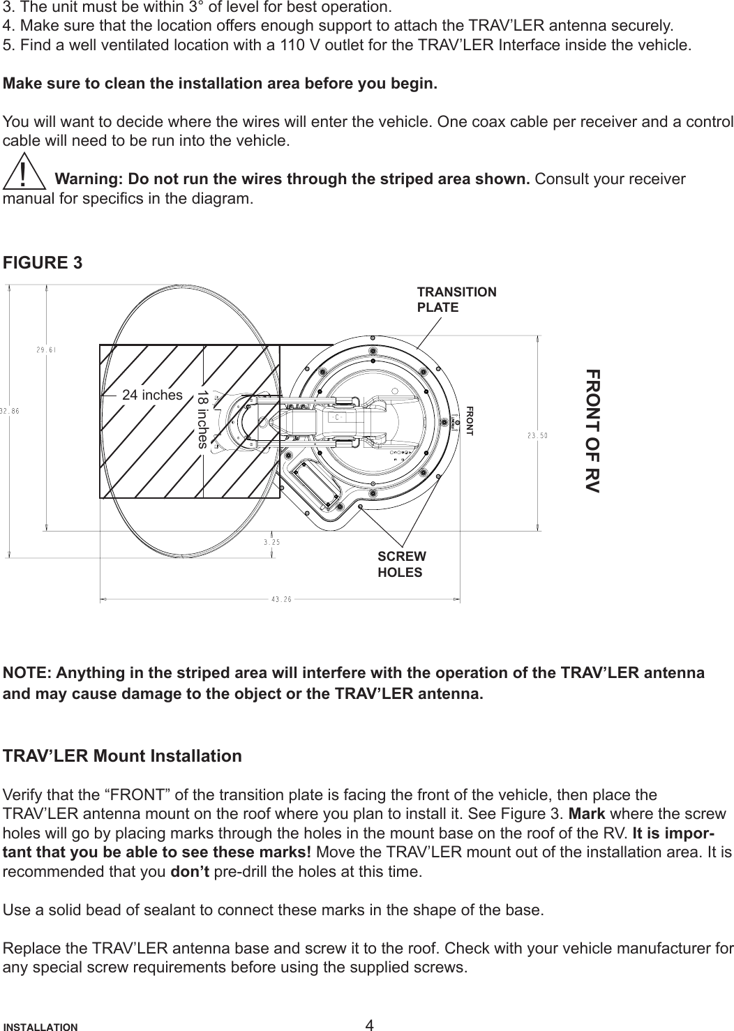 Page 4 of 12 - Winegard Winegard-Satellite-Tv-System-Sk-3005-Users-Manual-  Winegard-satellite-tv-system-sk-3005-users-manual