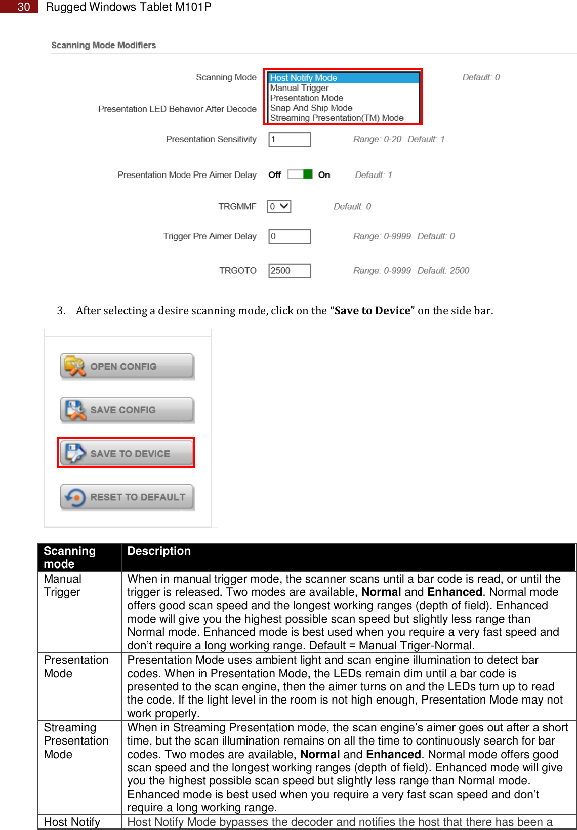 Page 30 of Winmate M101P Rugged Tablet PC User Manual Rugged Windows Tablet M101P