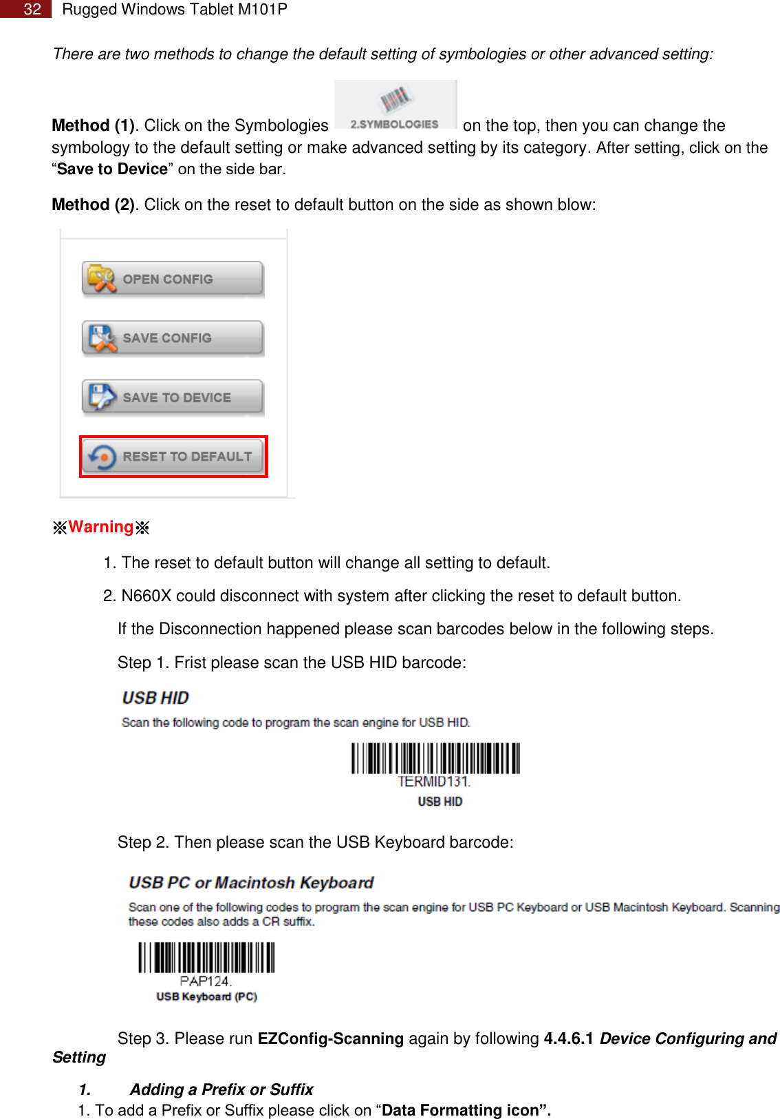 Page 32 of Winmate M101P Rugged Tablet PC User Manual Rugged Windows Tablet M101P