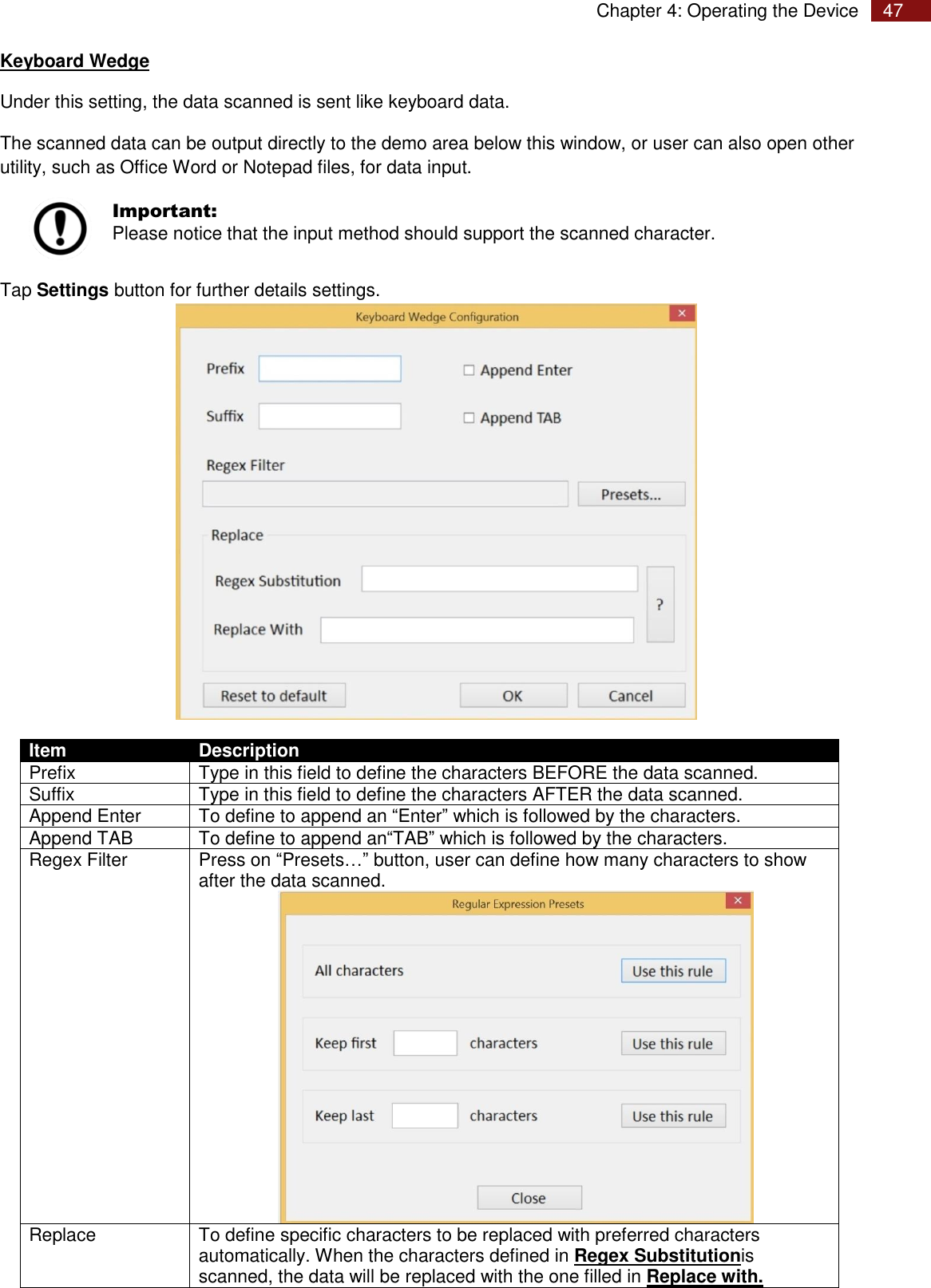 Page 47 of Winmate M101P Rugged Tablet PC User Manual Rugged Windows Tablet M101P