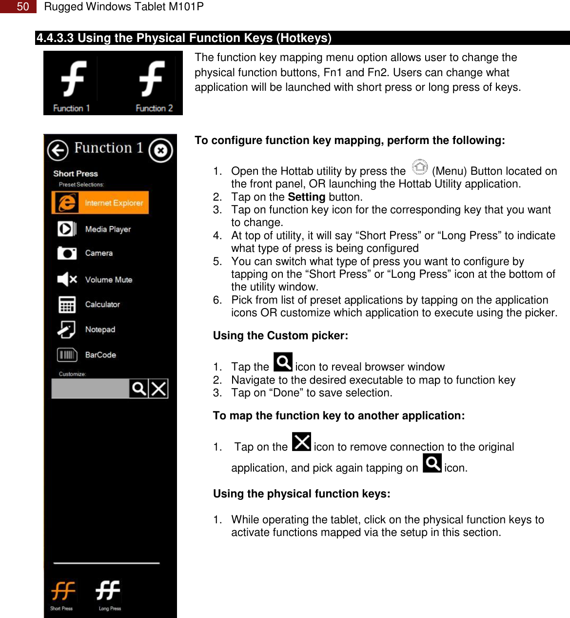 Page 50 of Winmate M101P Rugged Tablet PC User Manual Rugged Windows Tablet M101P