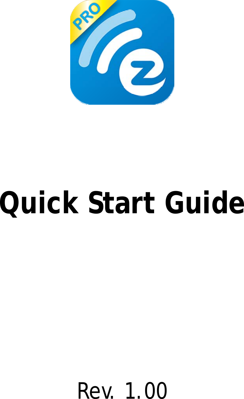 Quick Start GuideRev. 1.00