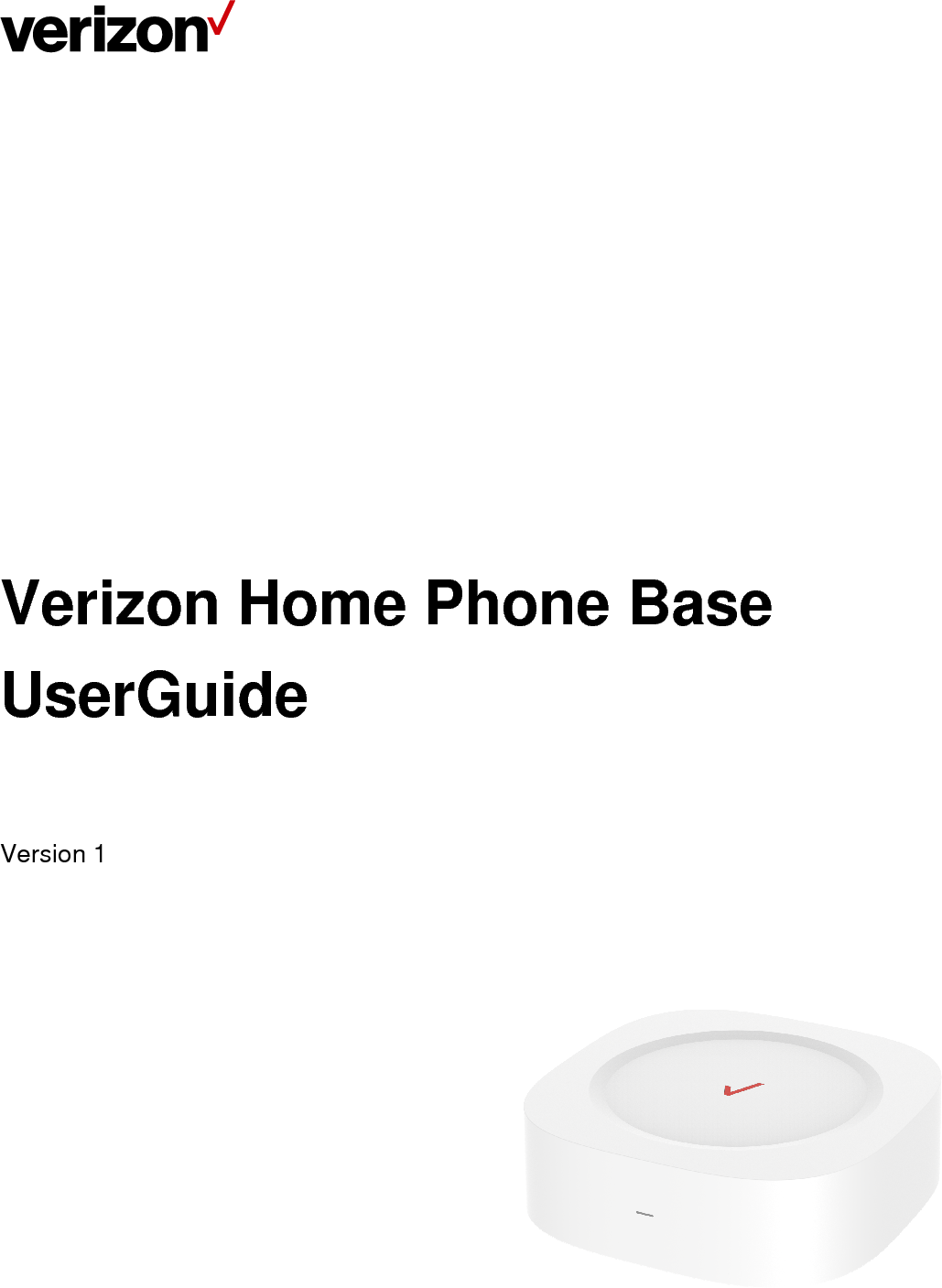 Wistron Ne LVSKP1 Home Phone Base User Manual Verizon Home Phone