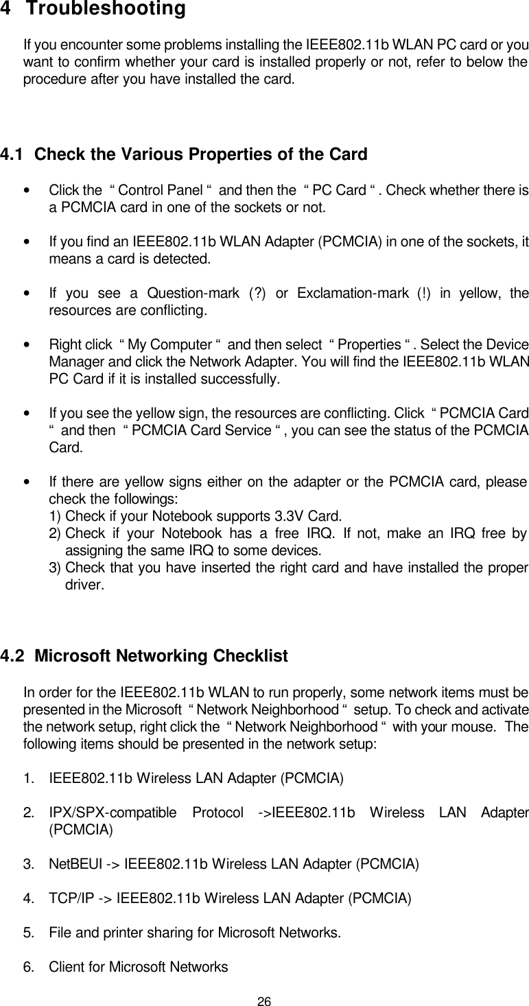 Wistron Ne WLANWARPLINKP Direct Sequence Spread Spectrum Transmitter