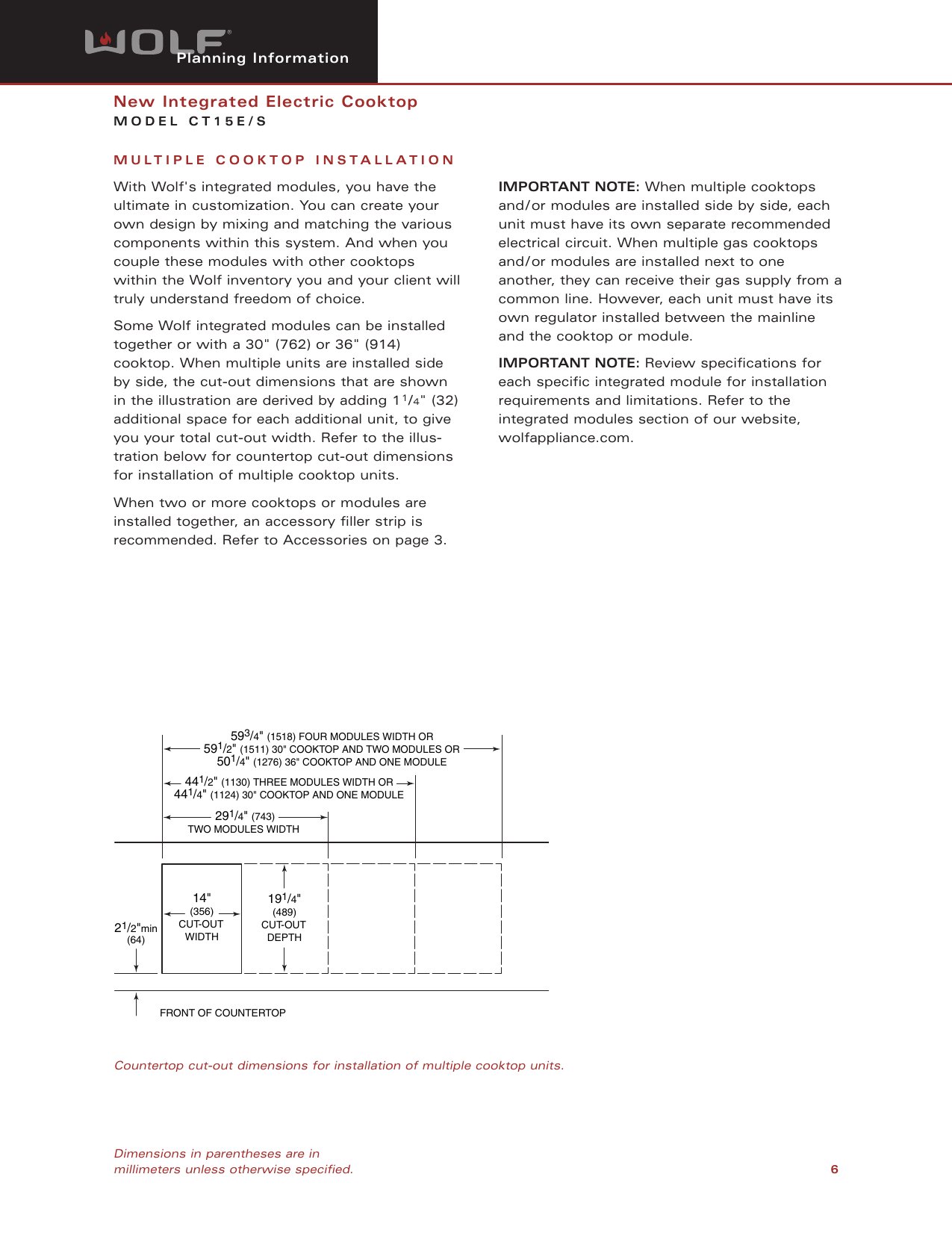 Page 6 of 6 - Wolf Wolf-Ct15E-S-Users-Manual- Web CT15E  Wolf-ct15e-s-users-manual