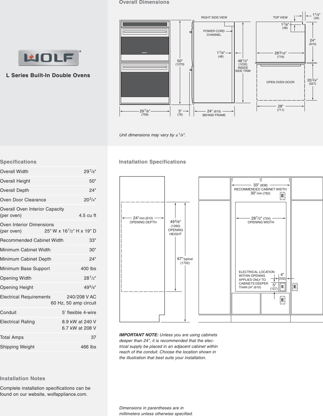 Page 2 of 2 - Wolf Wolf-Do30F-S-Users-Manual- QR_2 DO30  Wolf-do30f-s-users-manual