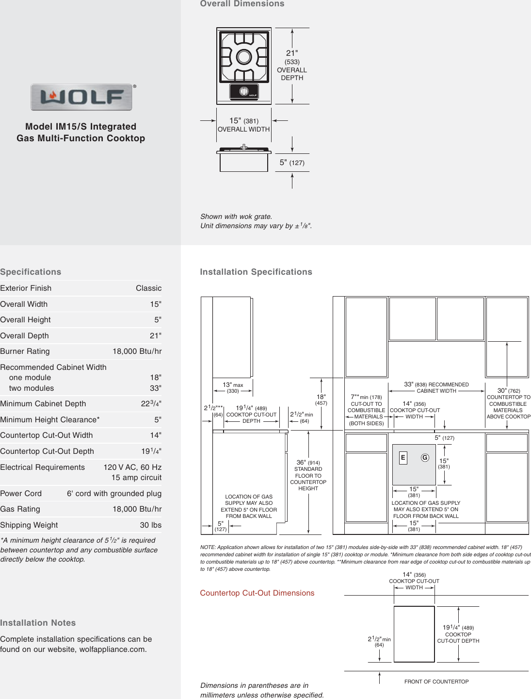 Page 2 of 2 - Wolf Wolf-Im15-S-Users-Manual- QR_2 IM15  Wolf-im15-s-users-manual