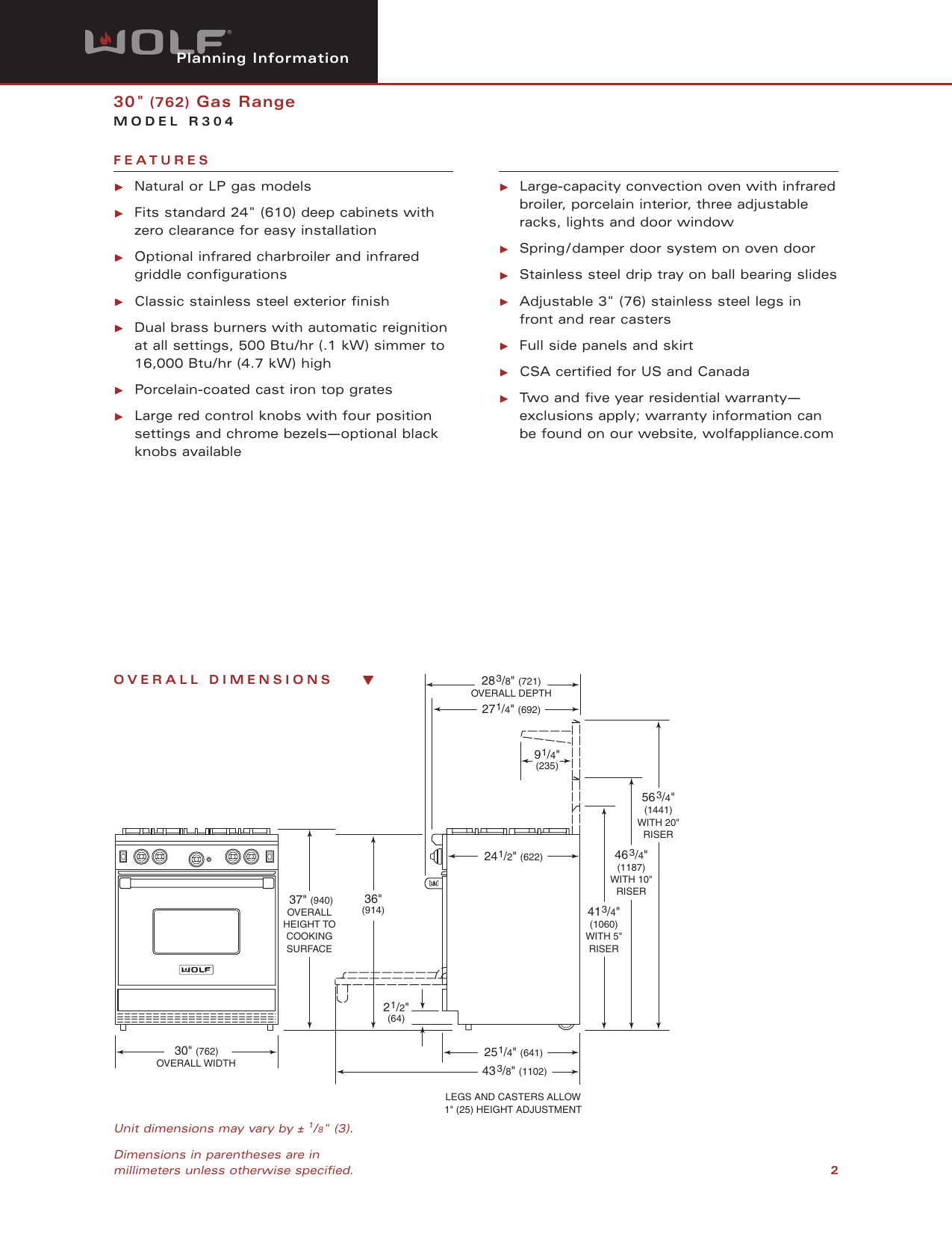 Page 2 of 5 - Wolf Wolf-R304-Users-Manual- Web R30  Wolf-r304-users-manual