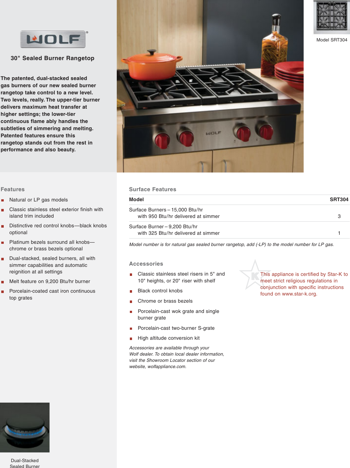 Page 1 of 2 - Wolf Wolf-Srt304-Users-Manual- QR_2 SRT30 Wolf-srt304-users-manual