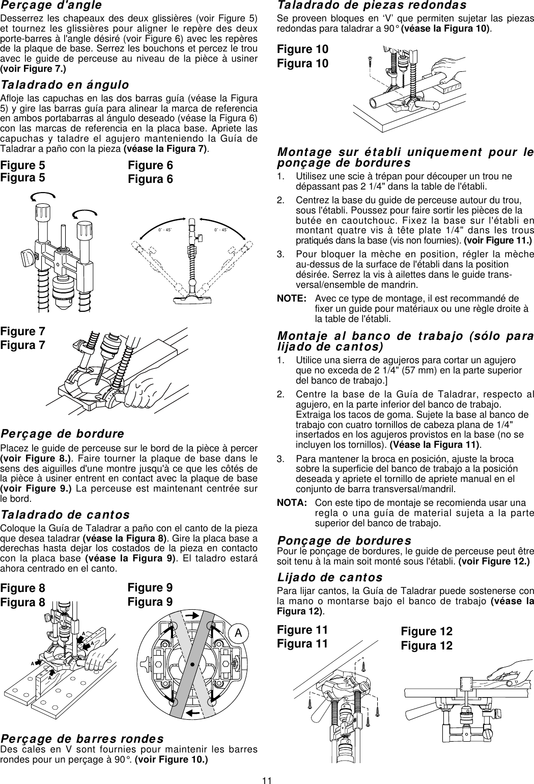 Page 11 of 12 - Wolfcraft Wolfcraft-4525-Users-Manual- RTD10000193AA Com  Wolfcraft-4525-users-manual