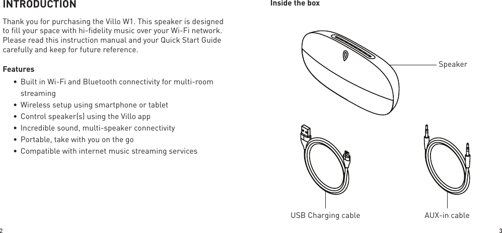 Page 3 of Wonders Technology 000W1 WiFi Bluetooth Speaker User Manual Manual