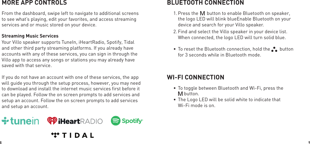 Page 6 of Wonders Technology 000W1 WiFi Bluetooth Speaker User Manual Manual