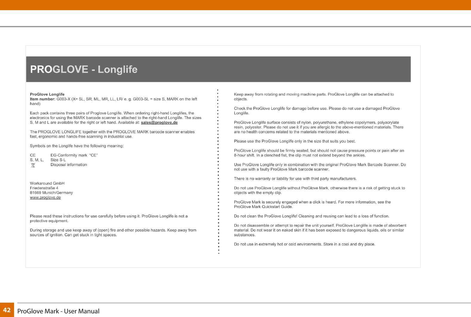 42 ProGlove Mark - User Manual