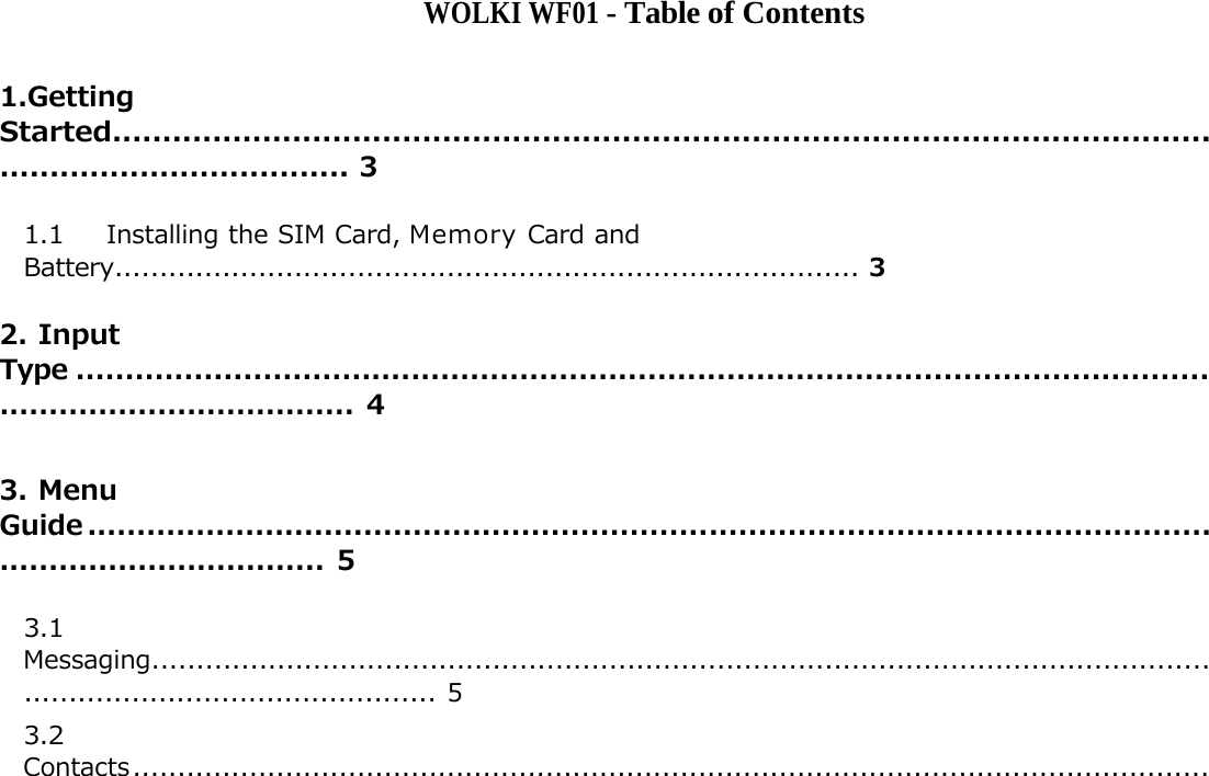 worldwide-telecom-wf01-mobile-phone-user-manual-wf01