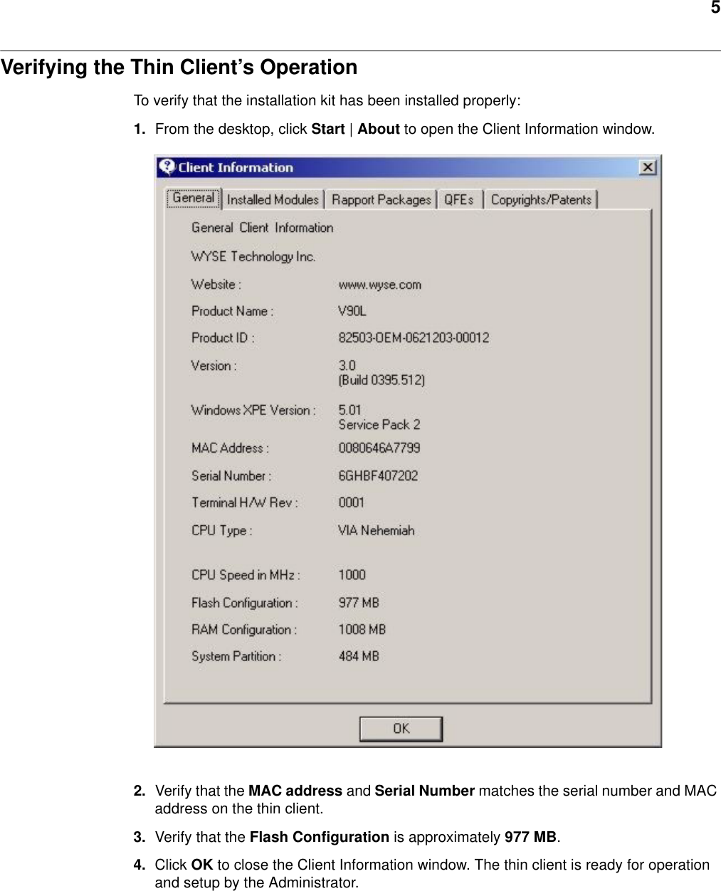 Page 11 of 12 - Wyse Wyse-V90L-Le-Users-Manual- Installation Guide  Wyse-v90l-le-users-manual