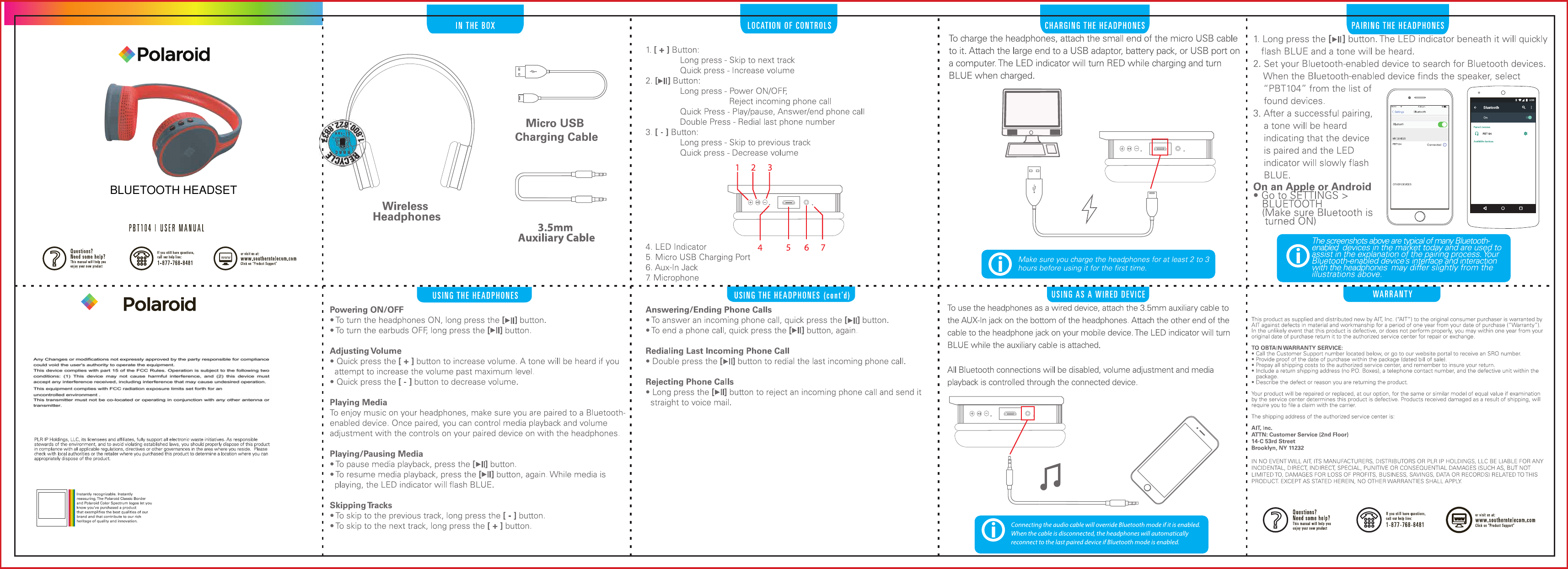 BLUETOOTH HEADSET