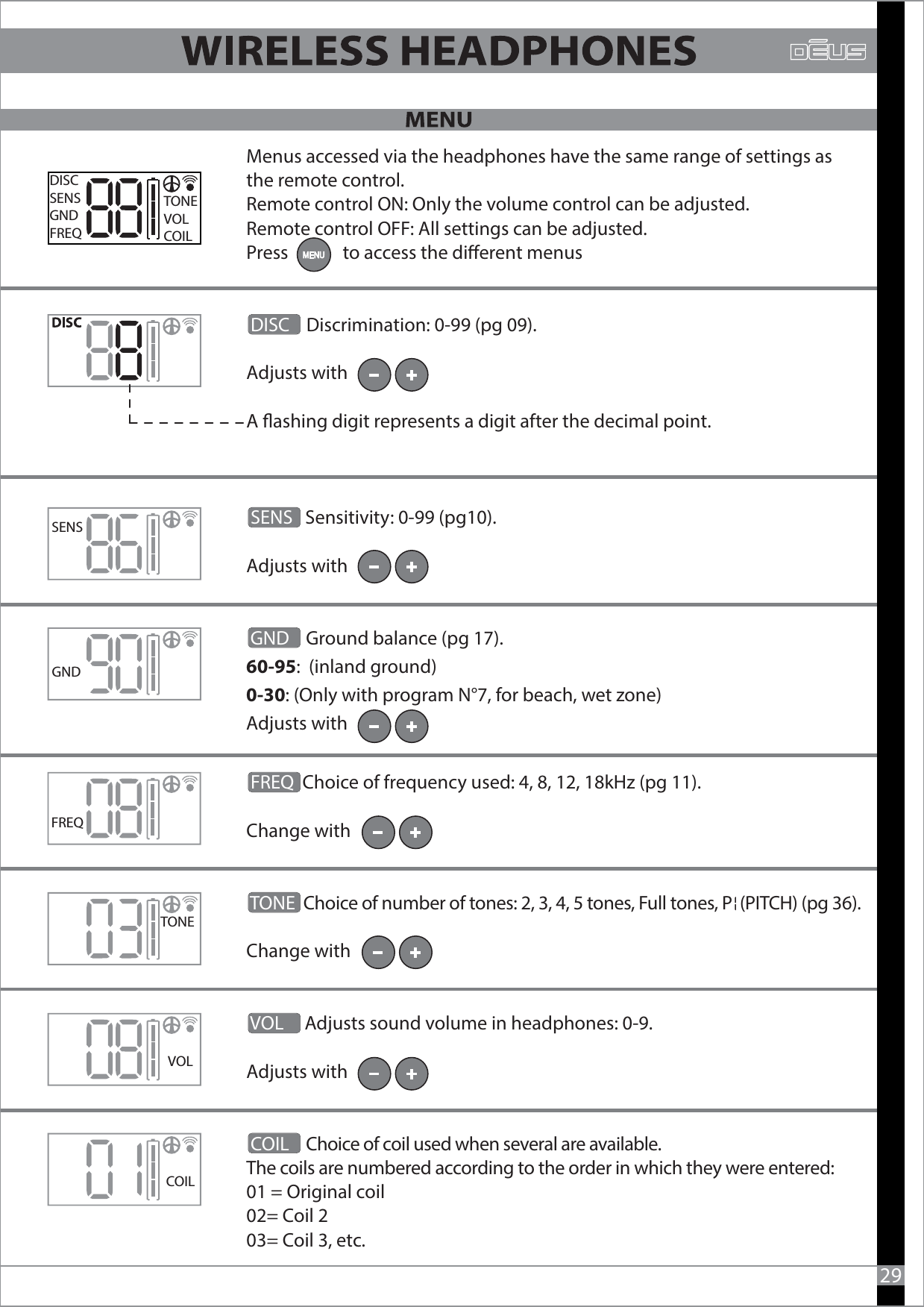 XPLORER 228 Metal detector User Manual UK V 3 0