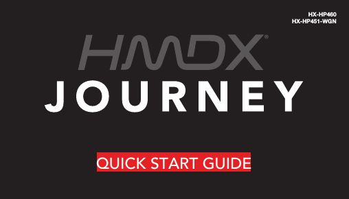 HX-HP460 HX-HP451-WGNQUICK START GUIDE