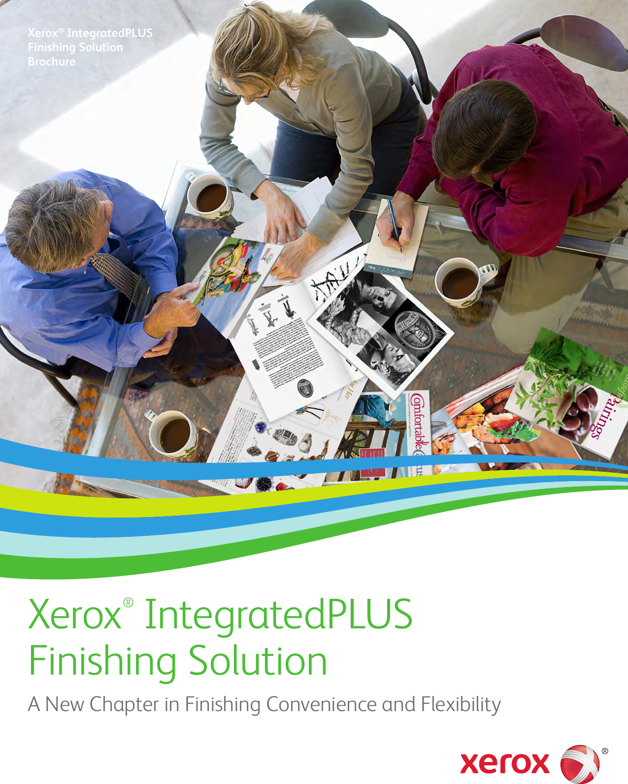 Page 1 of 12 - Xerox Xerox-Color-800I-1000I-Presses-Brochure- Xerox® IntegratedPLUS Finishing Solution  Xerox-color-800i-1000i-presses-brochure
