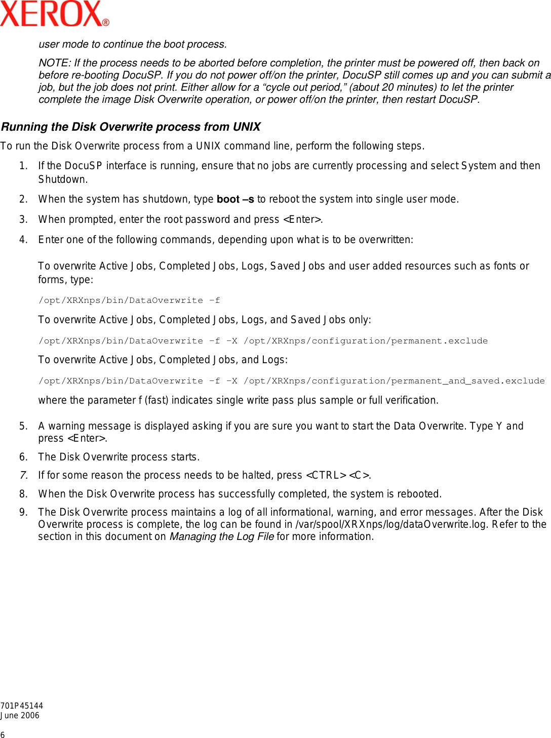 Page 6 of 8 - Xerox Xerox-Docutech-128-Highlight-Color-Installation-Guide- Dear XPPS Customer  Xerox-docutech-128-highlight-color-installation-guide