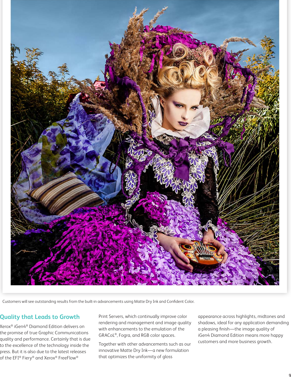 Page 9 of 12 - Xerox Xerox-Igen4-Diamond-Edition-Brochure-  Xerox-igen4-diamond-edition-brochure