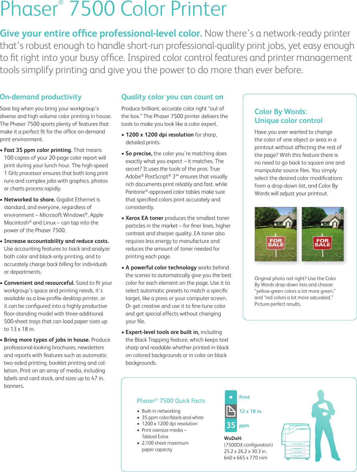 Page 2 of 4 - Xerox Xerox-Phaser-7500Dt-Users-Manual-  Xerox-phaser-7500dt-users-manual