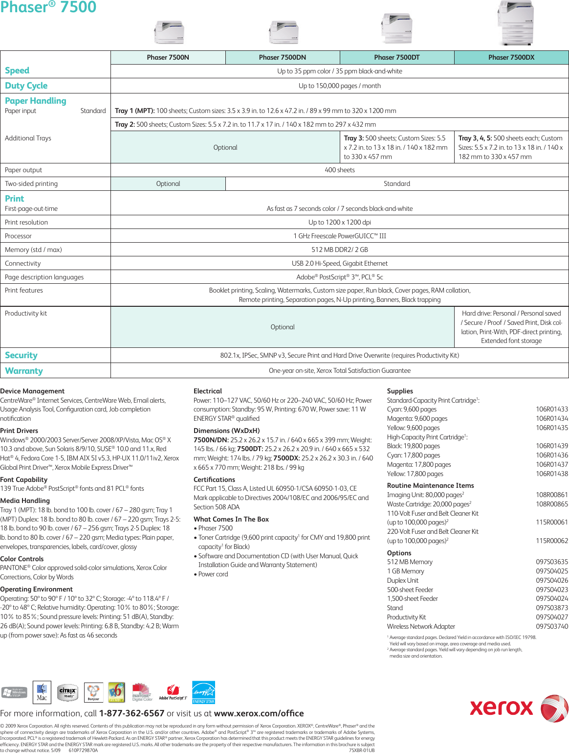 Page 4 of 4 - Xerox Xerox-Phaser-7500Dt-Users-Manual-  Xerox-phaser-7500dt-users-manual