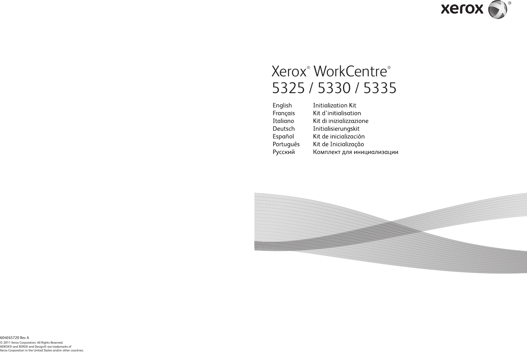 Page 1 of 2 - Xerox Xerox-Workcentre-5325-5330-5335-Users-Manual- WorkCentre 5325/5330/5335 Initialization Kit  Xerox-workcentre-5325-5330-5335-users-manual