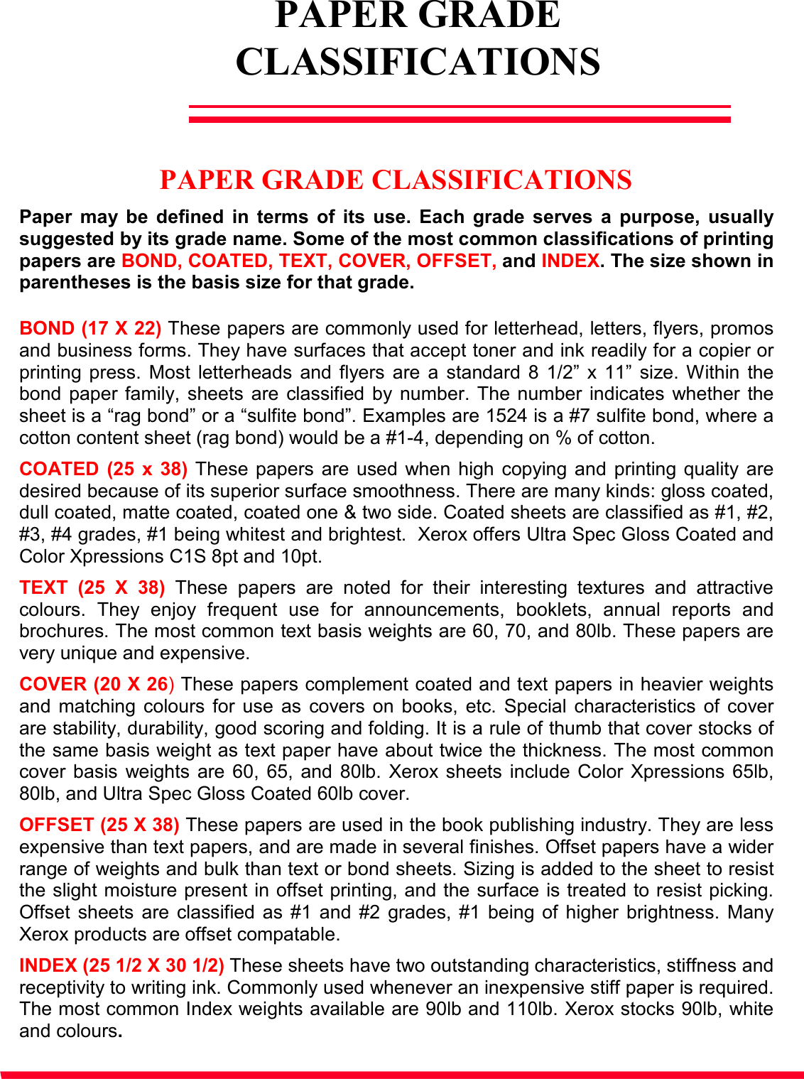 Page 4 of 4 - Xerox 5 Habits To Enhance Your DocuTech Feeding Performance… If Not Then