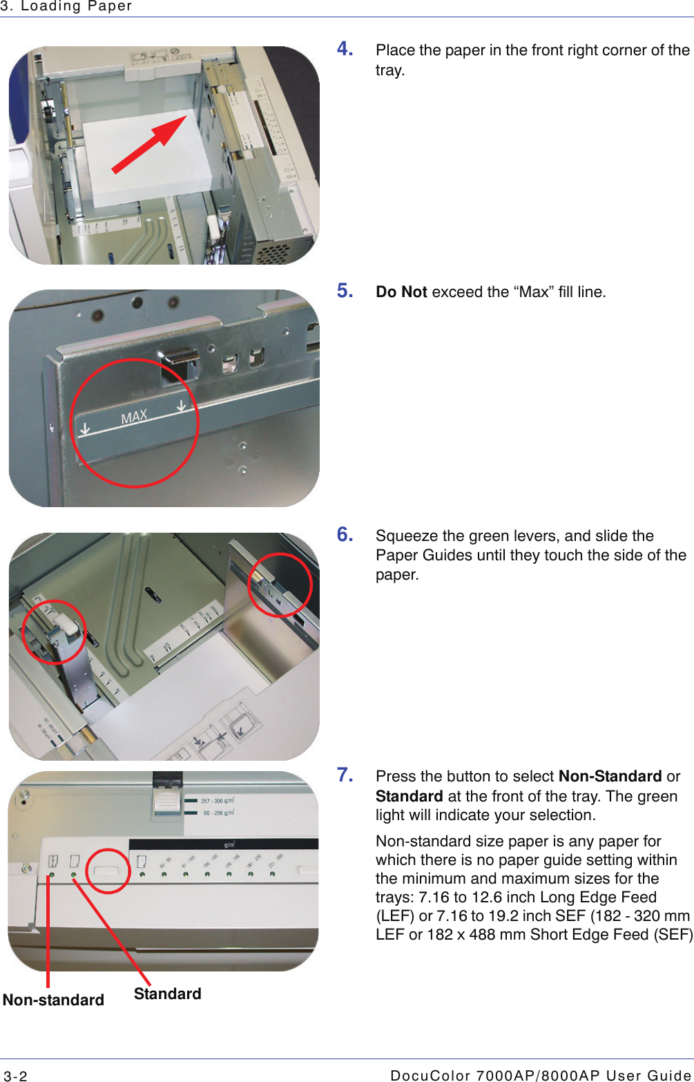 Page 2 of 4 - Xerox 7000AP-8000AP_User_Guide If Not Then  Loading Paper Eng