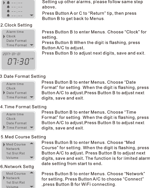 Page 11 of Xiamen zayata technology M126 Smart Pill dispenser User Manual M126                             EN