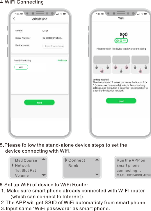 Page 5 of Xiamen zayata technology M126 Smart Pill dispenser User Manual M126                             EN