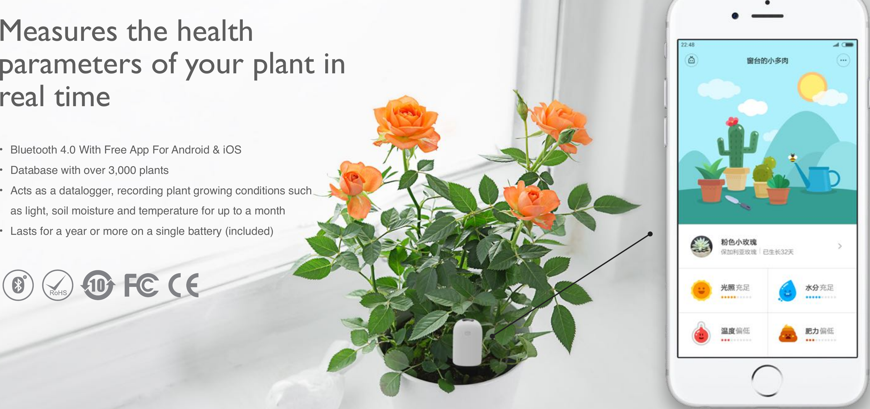 Page 3 of 4 - Xiaomi Hc-SmartPlantSensor.key Flower-Care-Smart-Plant-Monitor