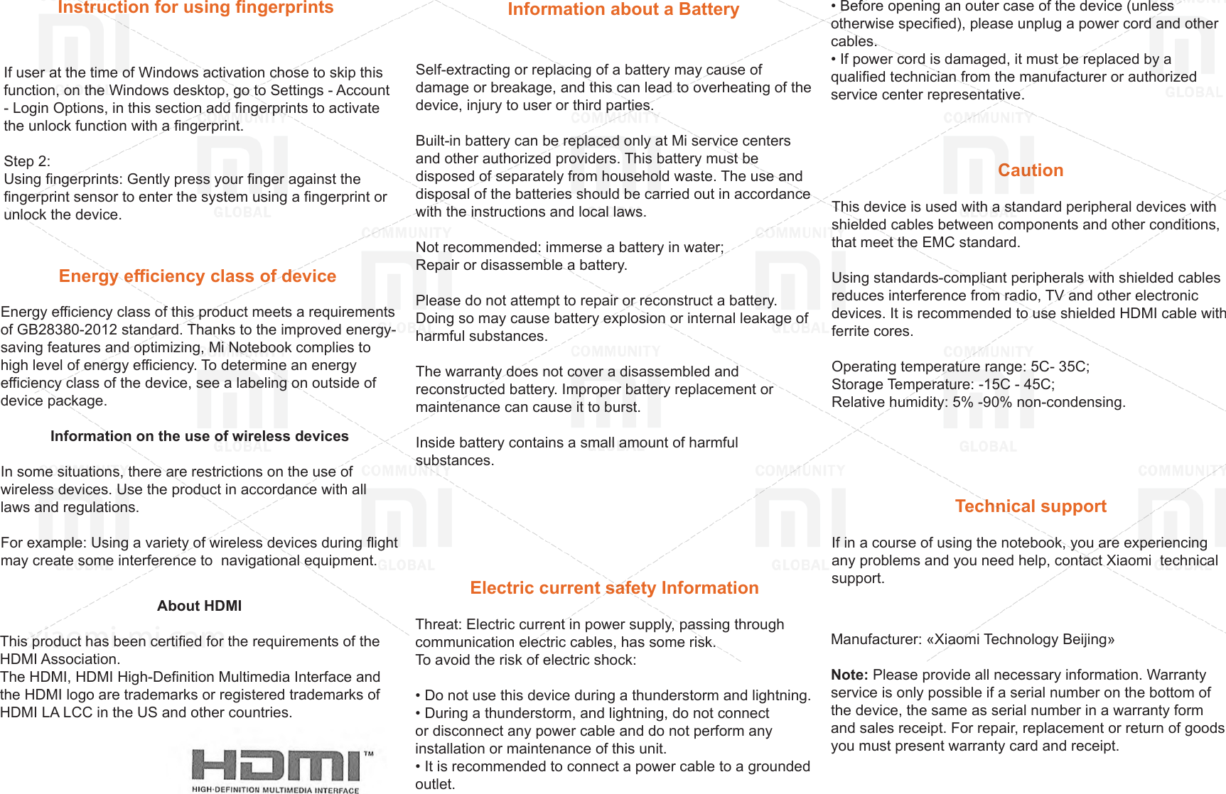 Page 2 of 3 - Xiaomi  Mi Notebook PRO 15.6 EN