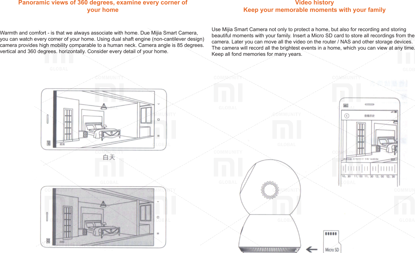 Page 3 of 6 - Xiaomi  Mijia Smart Camera 360 EN