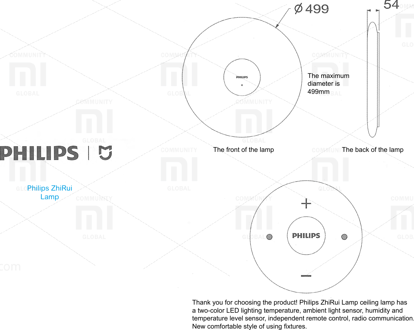 Page 1 of 6 - Xiaomi  Philips Lamp-en