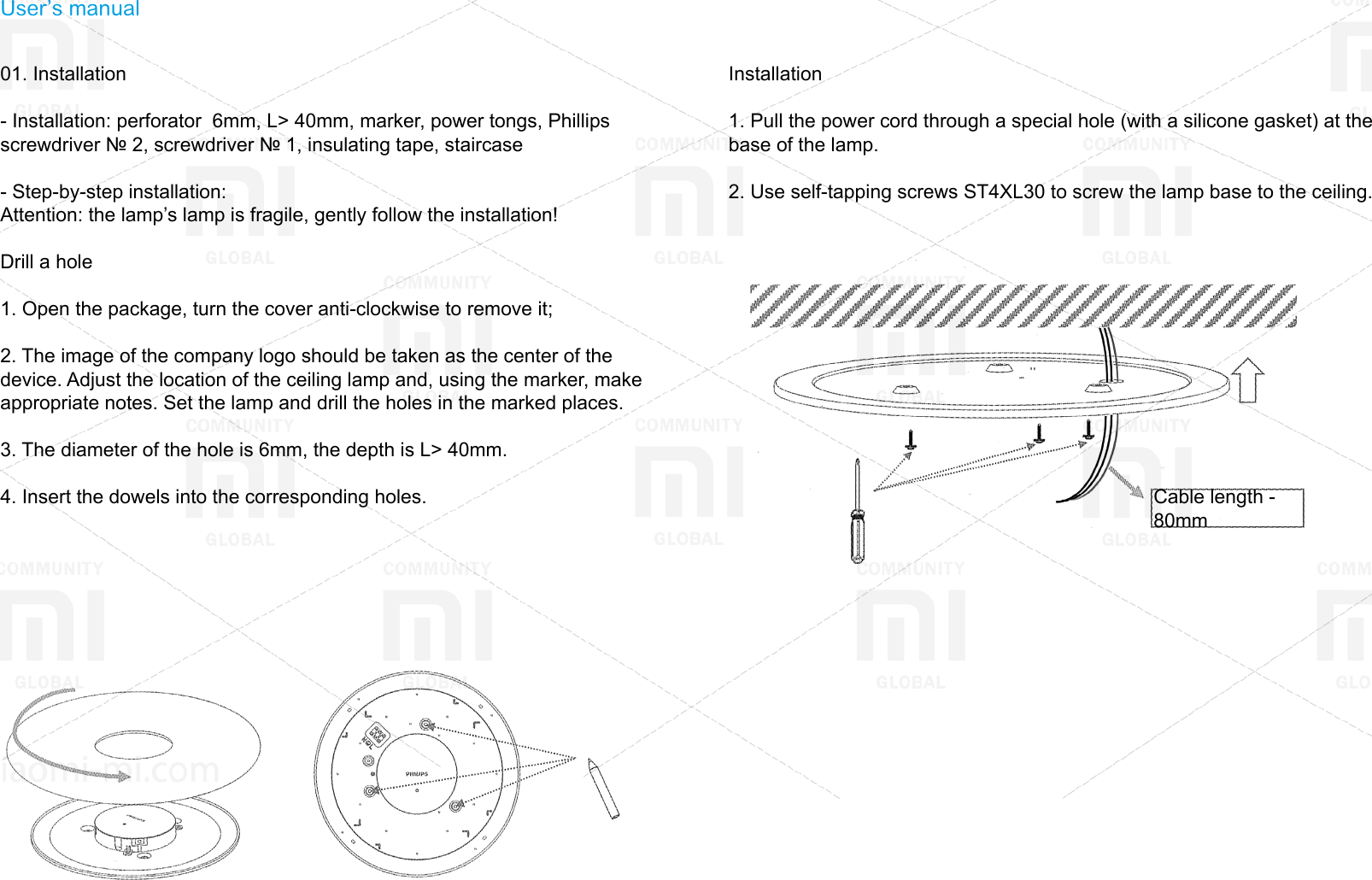 Page 2 of 6 - Xiaomi  Philips Lamp-en