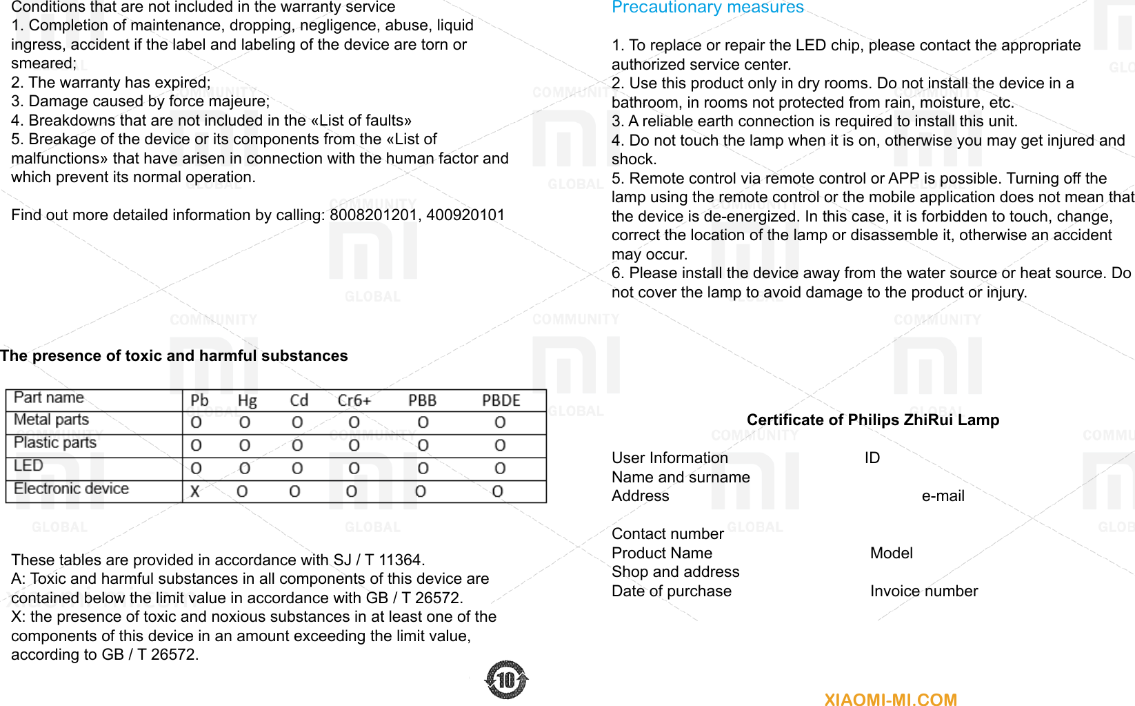 Page 6 of 6 - Xiaomi  Philips Lamp-en