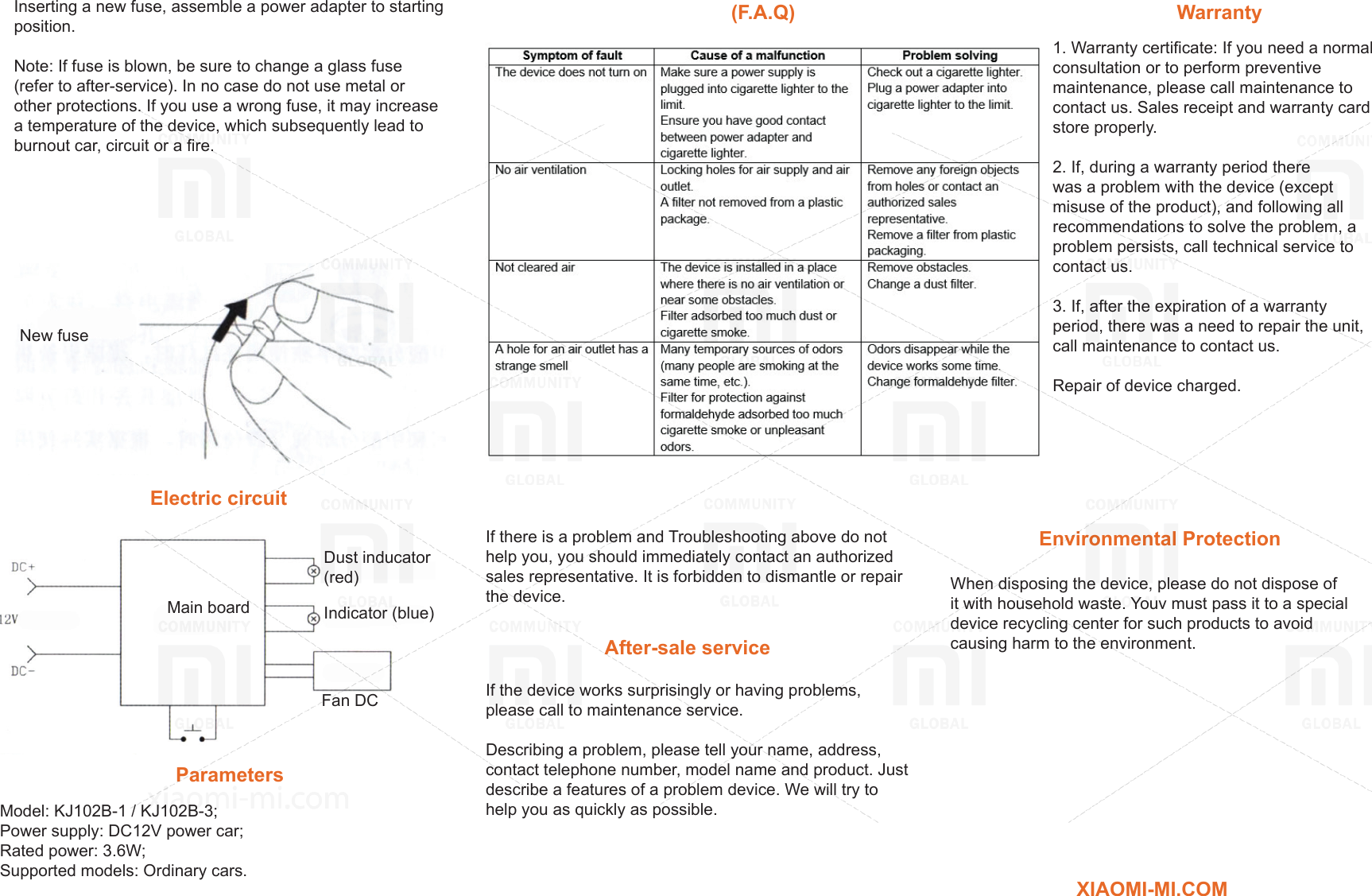 Page 4 of 4 - Xiaomi  Roidmi Car Air Purifier-EN