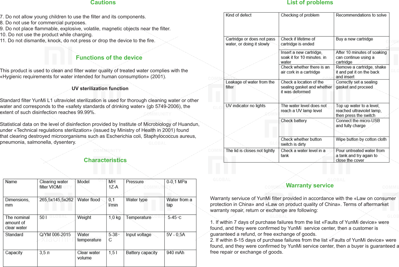 Page 4 of 5 - Xiaomi  Viomi Water Filter-EN