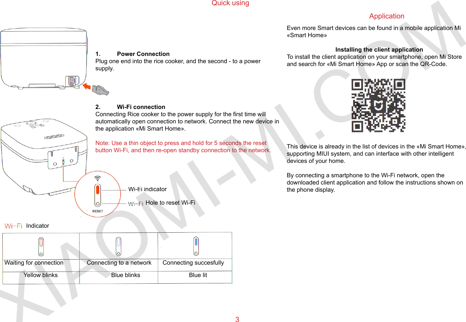 Page 3 of 10 - Xiaomi  Rice Cooker-en