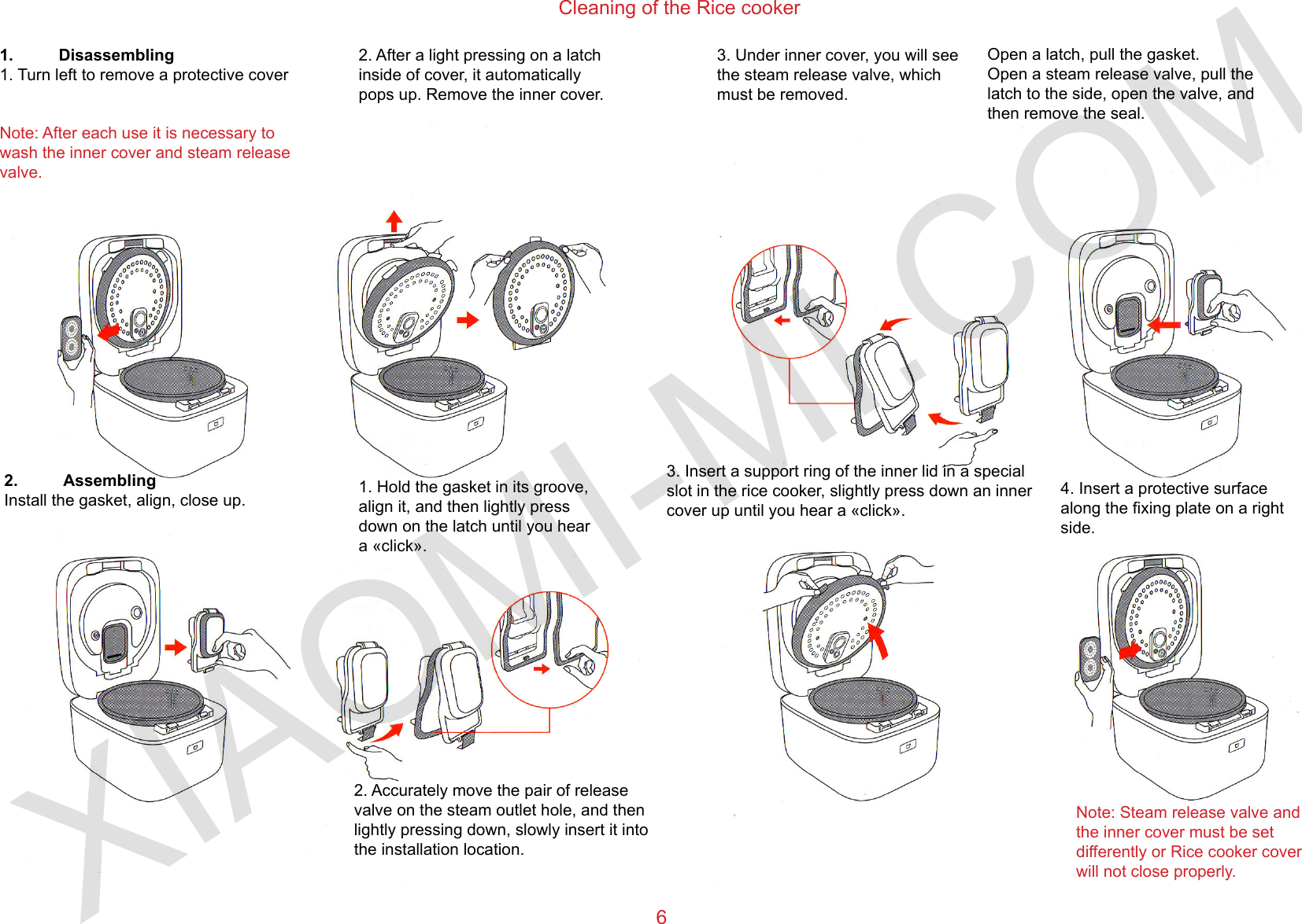 Page 6 of 10 - Xiaomi  Rice Cooker-en