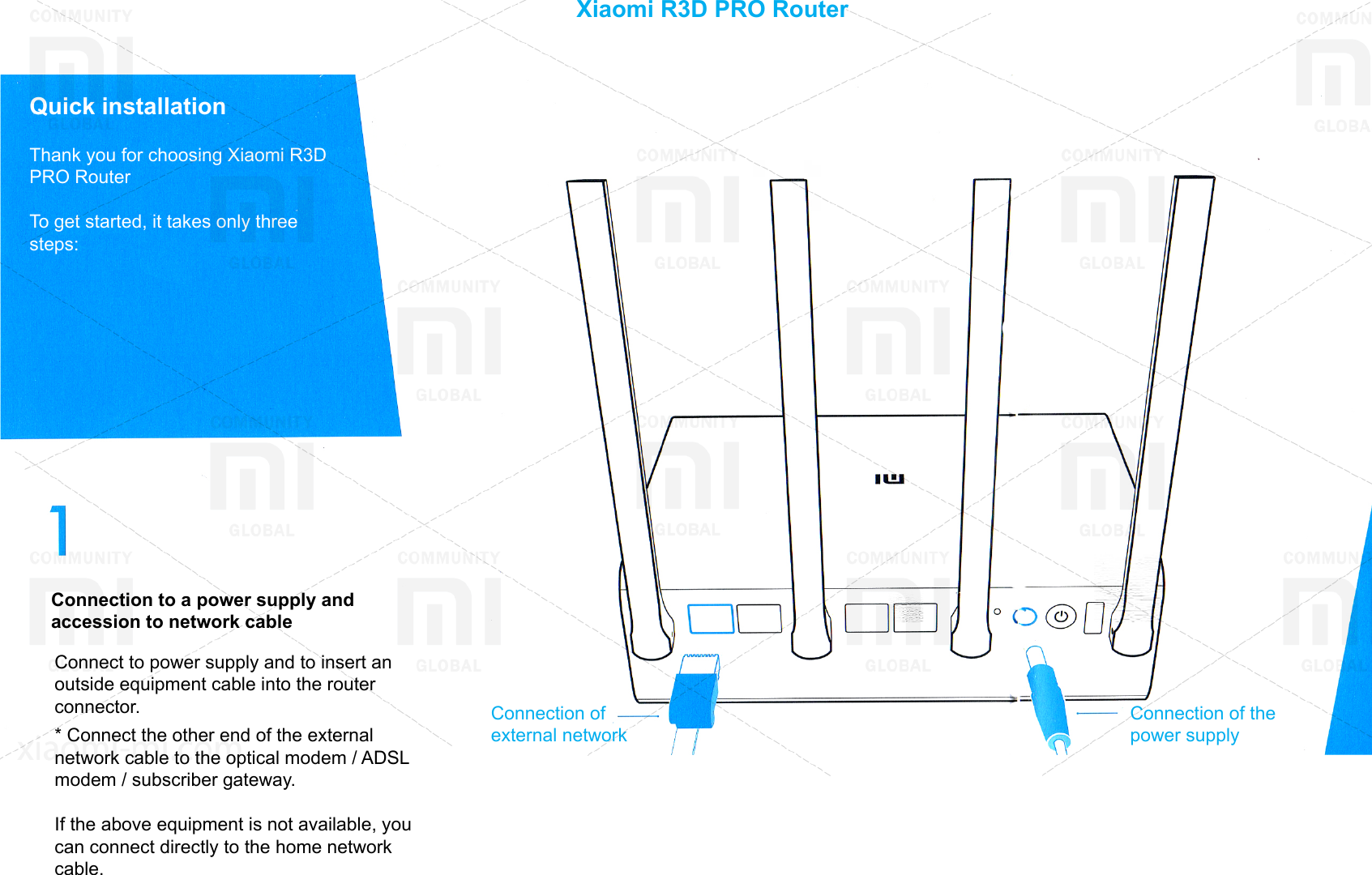 Page 1 of 7 - Xiaomi  Router PRO EN