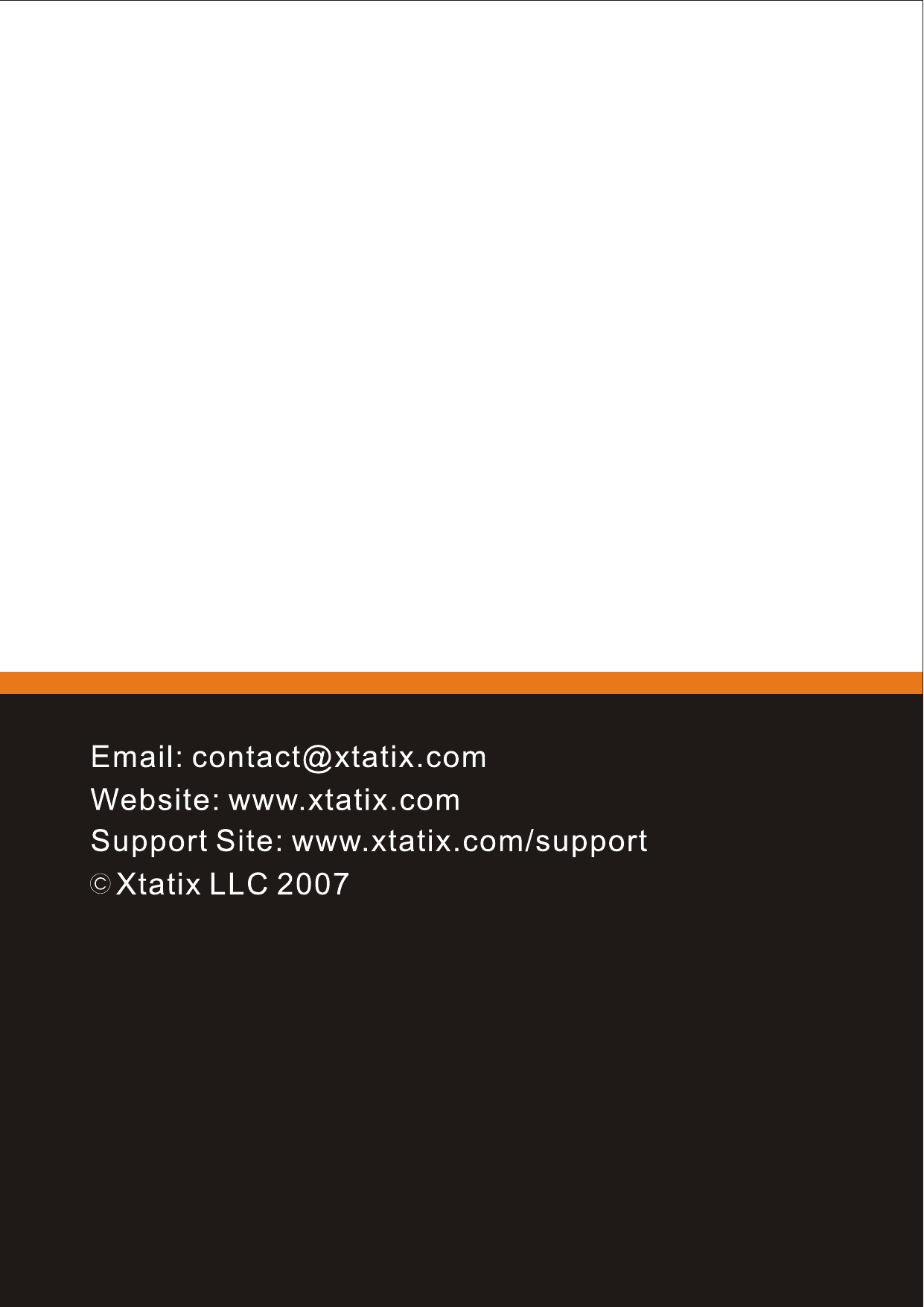 Page 12 of 12 - Xtatix Xtatix-Xca-Pdsi-Users-Manual- XCA-PDSI  Xtatix-xca-pdsi-users-manual