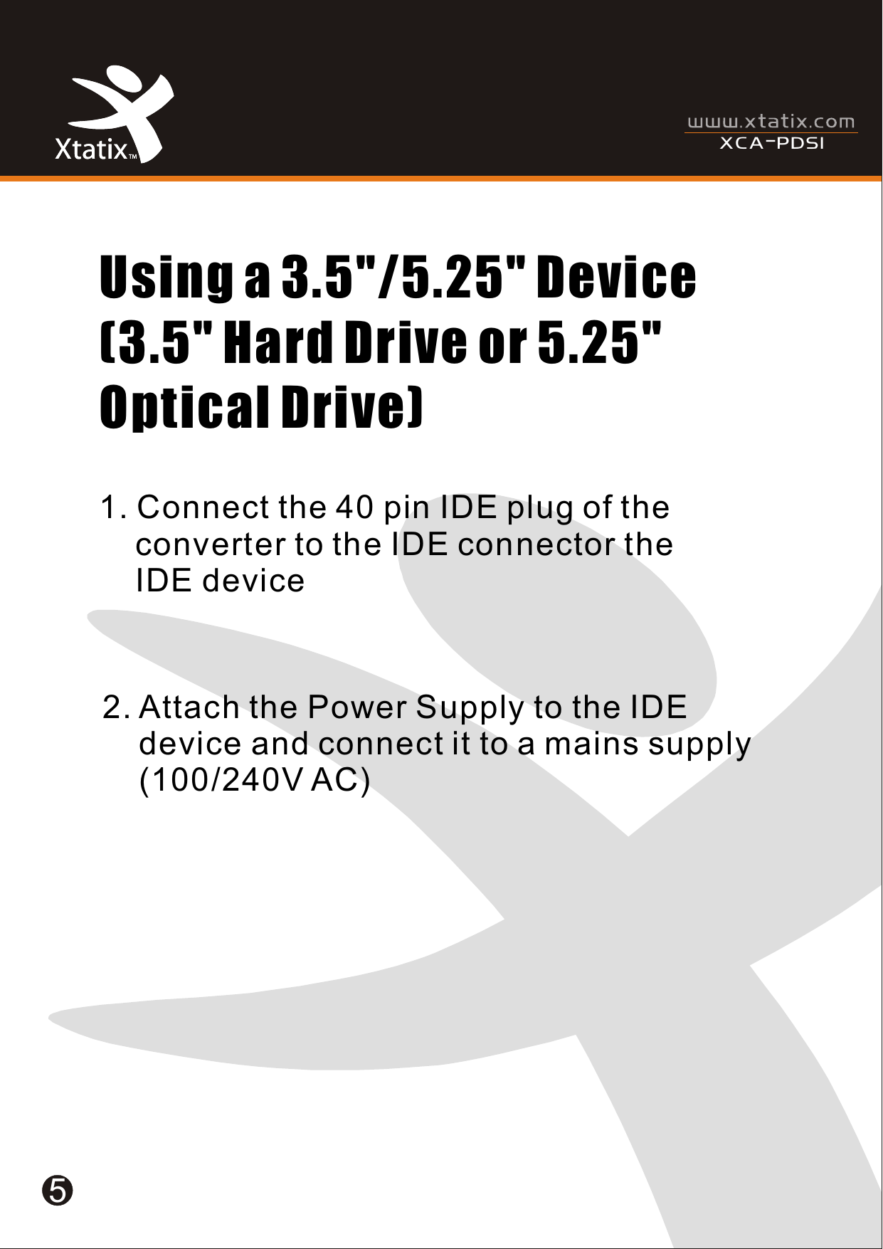 Page 6 of 12 - Xtatix Xtatix-Xca-Pdsi-Users-Manual- XCA-PDSI  Xtatix-xca-pdsi-users-manual