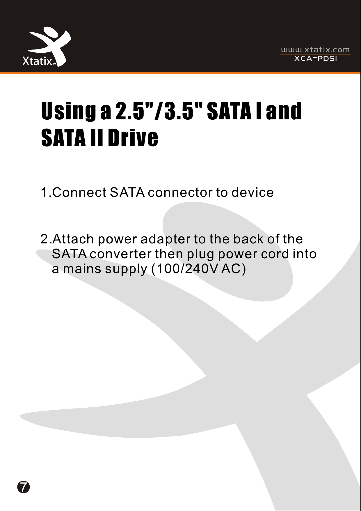 Page 8 of 12 - Xtatix Xtatix-Xca-Pdsi-Users-Manual- XCA-PDSI  Xtatix-xca-pdsi-users-manual