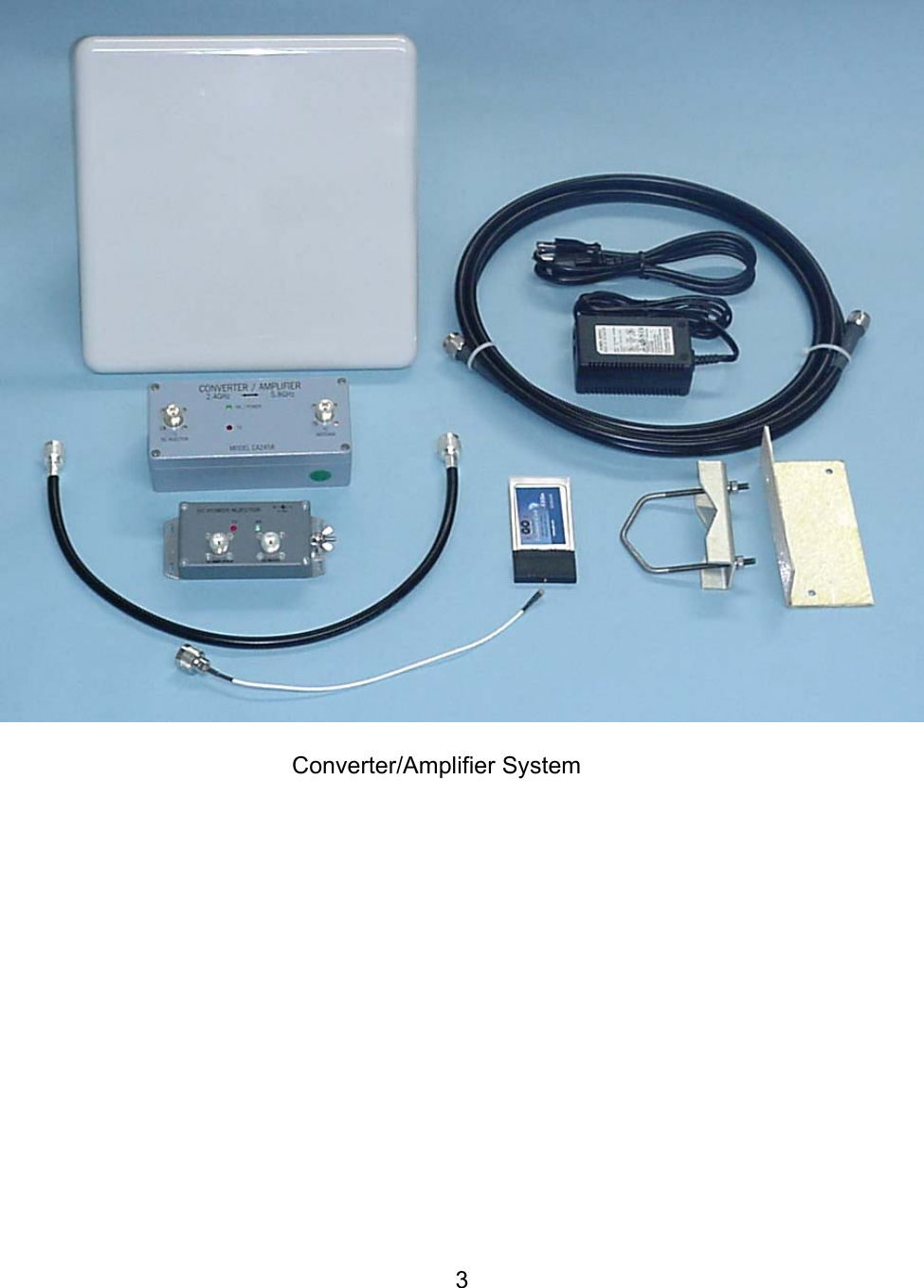  3                                              Converter/Amplifier System
